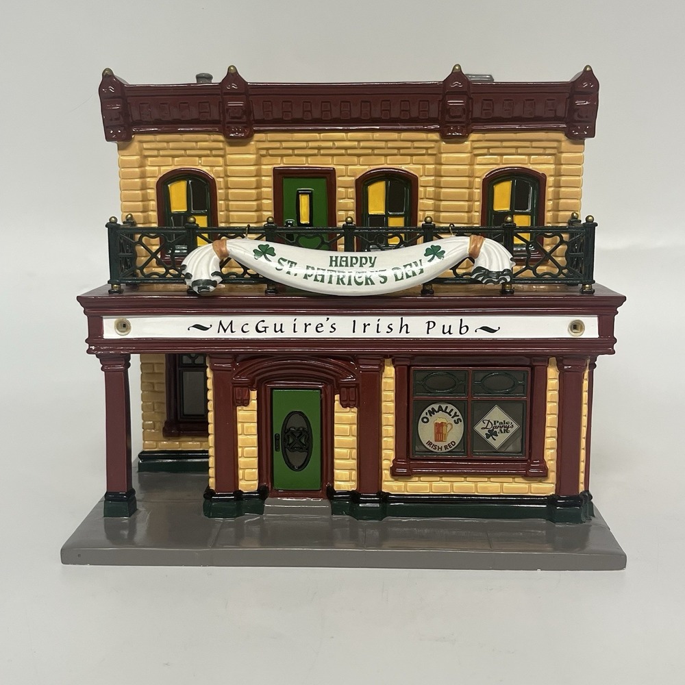 Department 56 McGuire's Irish Pub Happy St. Patrick's Day #55066